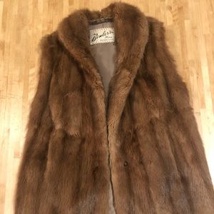 Vintage Genuine fur vest